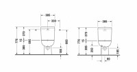 DURAVIT D-CODE CISTERNA INODORO